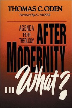 portada after modernity what?: agenda for theology (en Inglés)