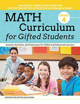 portada Math Curriculum for Gifted Students (Grade 4): Lessons, Activities, and Extensions for Gifted and Advanced Learners (in English)
