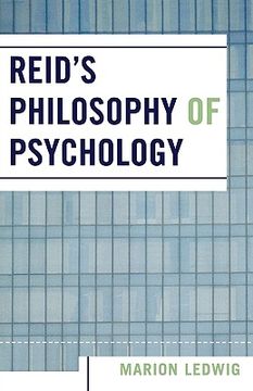 portada reid's philosophy of psychology (en Inglés)