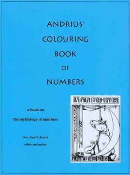 portada andrius' colouring book of numbers: a book on the mythology of numbers (en Inglés)