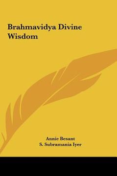 portada brahmavidya divine wisdom (en Inglés)