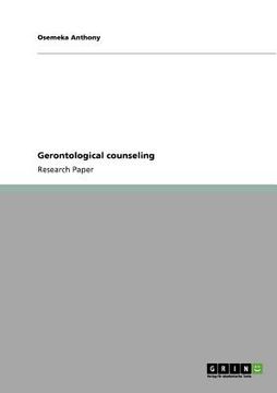 portada gerontological counseling (en Inglés)