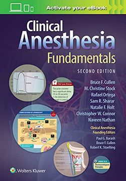 portada Clinical Anesthesia Fundamentals: Print + eBook with Multimedia (in English)