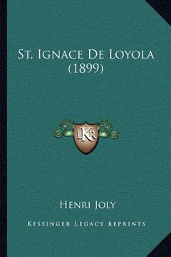 portada st. ignace de loyola (1899) (en Inglés)
