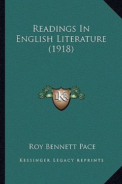 portada readings in english literature (1918) (in English)