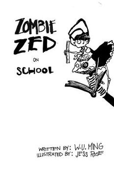 portada Zombie Zed on School (en Inglés)