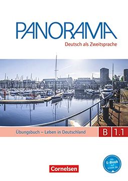 portada Panorama: B1: Teilband 1 - Leben in Deutschland: Übungsbuch daz mit Audio-Cd (en Alemán)