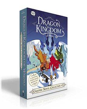 portada Dragon Kingdom of Wrenly Graphic Novel Collection #3 (Boxed Set): Cinder'S Flame; The Shattered Shore; Legion of Lava (en Inglés)