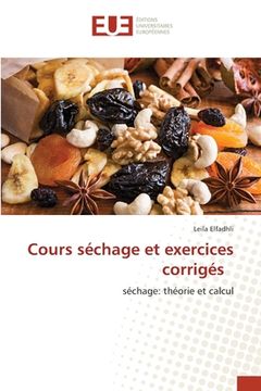 portada Cours séchage et exercices corrigés (in French)