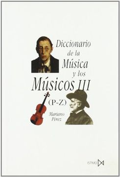 portada Diccionario de la música y los músicos III (P-Z)