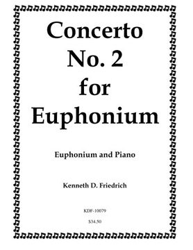 portada Concerto No. 2 for Euphonium