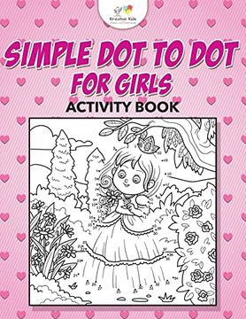portada Simple dot to dot for Girls Activity Book (en Inglés)
