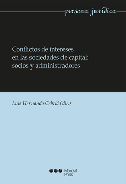 portada Conflictos de Intereses en las Sociedades de Capital