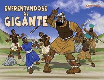 portada Enfrentándose al Gigante: Las Aventuras de David y Goliat (in Spanish)