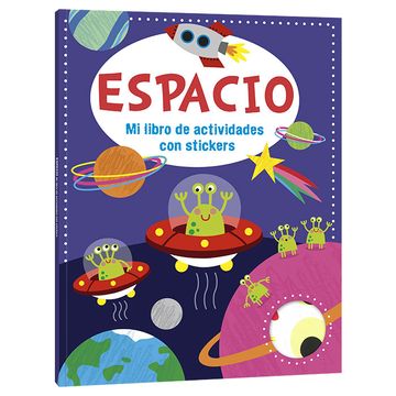 portada Espacio - Mi Libro de Actividades con Stickers