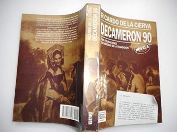 portada Decameron 90 - Cien Figuraciones Escabrosas de la Transicion (in Spanish)