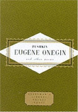 portada Eugene Onegin And Other Poems (Everyman's Library POCKET POETS)