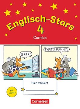 portada 4. Schuljahr - Übungsheft Comics mit Lösungsheft (in English)