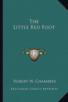 portada the little red foot (in English)
