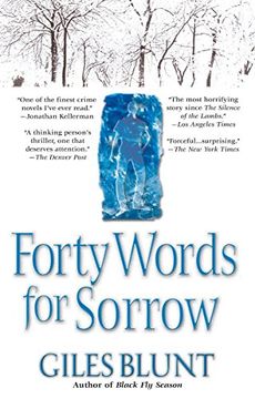 portada Forty Words for Sorrow (in English)