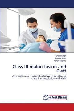 portada Class III malocclusion and Cleft (in English)