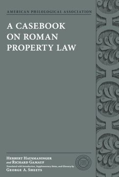 portada A Cas on Roman Property law (en Inglés)