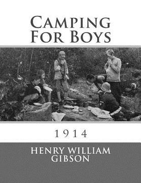 portada Camping For Boys: 1914 (en Inglés)