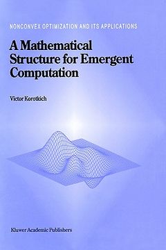 portada a mathematical structure for emergent computation (in English)