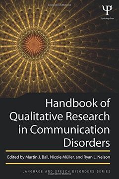 portada Handbook of Qualitative Research in Communication Disorders (in English)