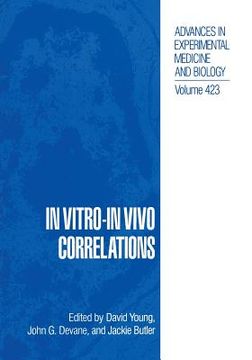 portada In Vitro-In Vivo Correlations (en Inglés)