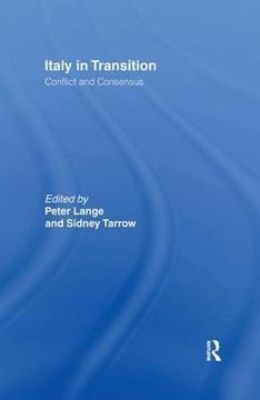 portada Italy in Transition: Conflict and Consensus (en Inglés)