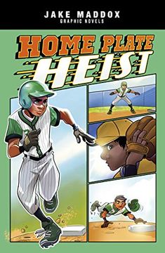 portada Home Plate Heist (Jake Maddox) (Jake Maddox Graphic Novels) (in English)