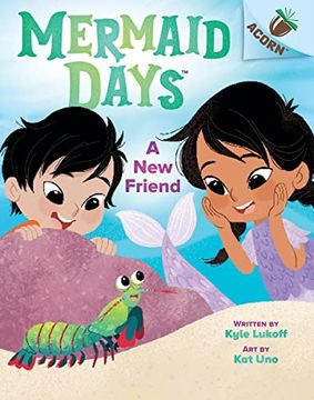 portada A new Friend: An Acorn Book (Mermaid Days #3) 