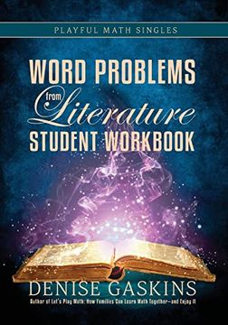 portada Word Problems Student Workbook: Word Problems From Literature (Playful Math Singles) (en Inglés)