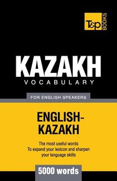 portada Kazakh vocabulary for English speakers - 5000 words (en Inglés)