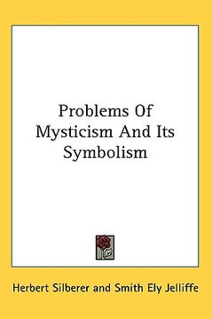 portada problems of mysticism and its symbolism