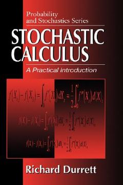 portada stochastic calculus: a practical introduction (en Inglés)