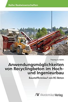 portada Anwendungsmöglichkeiten von Recyclingbeton im Hoch- und Ingenieurbau (German Edition)