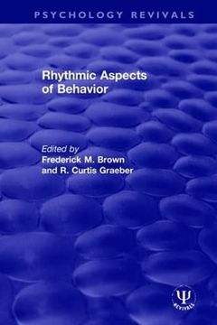 portada Rhythmic Aspects of Behavior (Psychology Revivals) (in English)