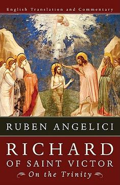 portada richard of saint victor, on the trinity: english translation and commentary (en Inglés)