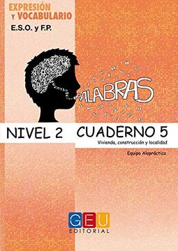 portada Palabras Nivel 2 Cuaderno 5 Expresion y Vocabulario