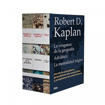 portada Pack Robert d. Kaplan: Adriatico, la Venganza de la Geografia, Mentalidad Tragica (in Spanish)