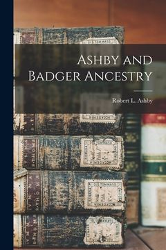 portada Ashby and Badger Ancestry