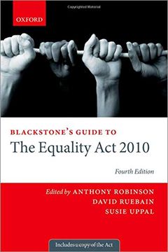 portada Blackstone'S Guide to the Equality act 2010 (Blackstone'S Guides) (en Inglés)