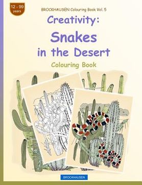portada BROCKHAUSEN Colouring Book Vol. 5 - Creativity: Snakes in the Desert (en Inglés)