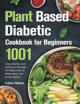 portada Plant Based Diabetic Cookbook for Beginners (en Inglés)