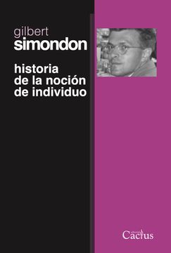 portada Historia de la Nocion de Individuo (in Spanish)