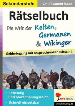 portada Rätselbuch die Welt der Kelten, Germanen & Wikinger (en Alemán)