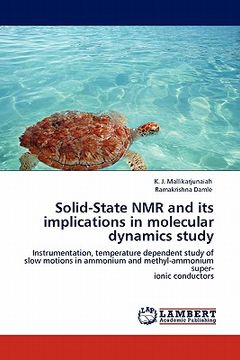 portada solid-state nmr and its implications in molecular dynamics study (en Inglés)