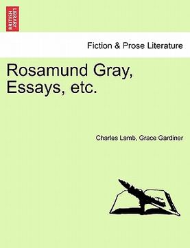 portada rosamund gray, essays, etc. (en Inglés)